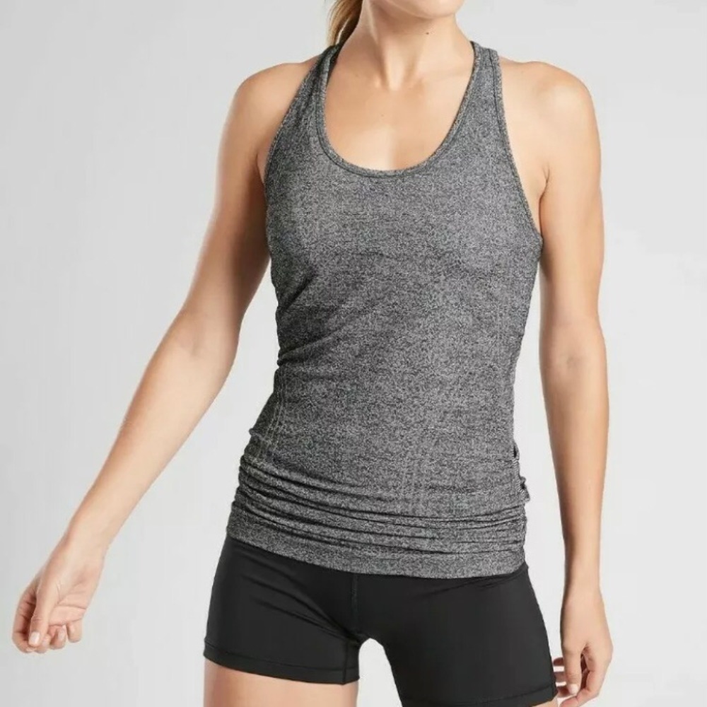 Athleta Speed Light Tank in grey size small